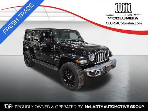 Black Clearcoat 2023 Jeep Wrangler 4xe Sahara