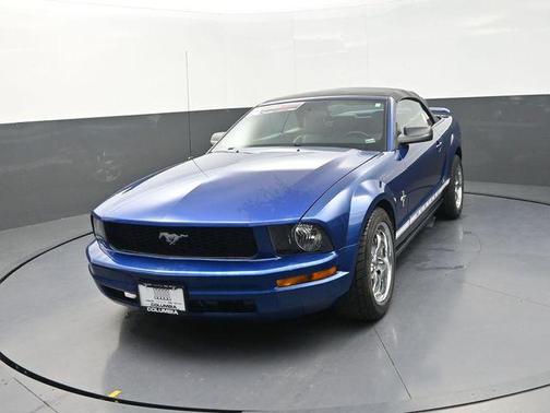 Vista Blue Clearcoat Metallic 2008 Ford Mustang Premium