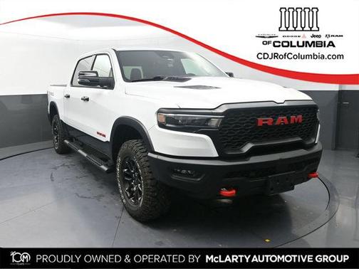 Bright White Clearcoat 2025 RAM 1500 Rebel