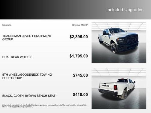 2026 RAM 3500 Tradesman Crew Cab 4x4 8' Box