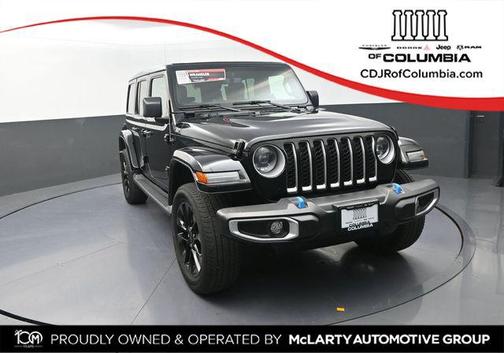 Black Clearcoat 2023 Jeep Wrangler 4xe Sahara