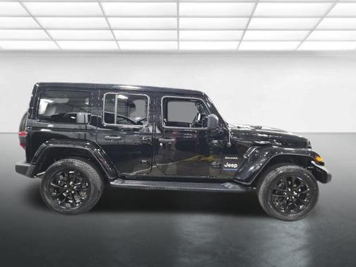 Black Clearcoat 2023 Jeep Wrangler 4xe Sahara