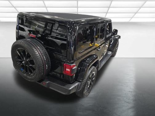 Black Clearcoat 2023 Jeep Wrangler 4xe Sahara