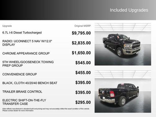 2024 RAM 2500 Tradesman Crew Cab 4x4 6'4' Box