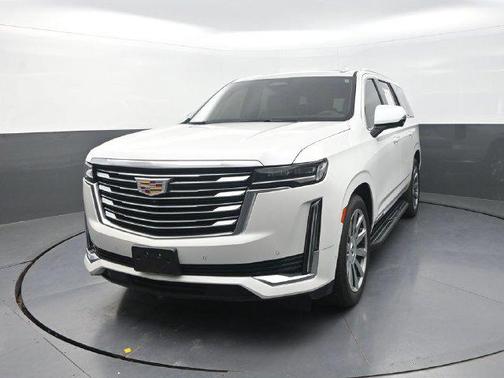 Crystal White Tricoat 2021 Cadillac Escalade Premium Luxury Platinum