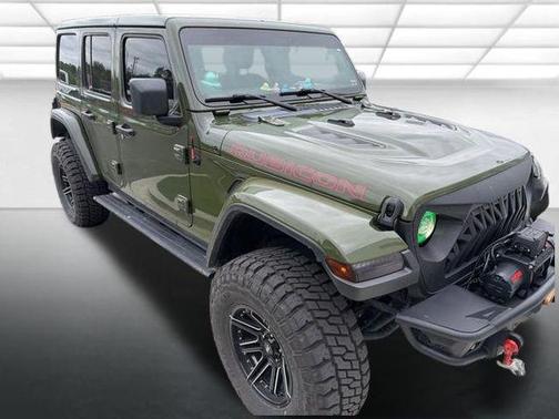Sarge Green Clearcoat 2021 Jeep Wrangler Unlimited Rubicon