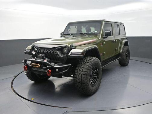 Sarge Green Clearcoat 2021 Jeep Wrangler Unlimited Rubicon
