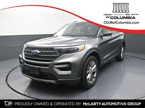 Carbonized Gray Metallic 2022 Ford Explorer XLT