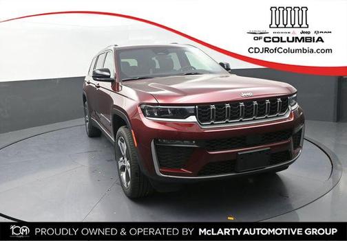 Velvet Red Pearlcoat 2026 Jeep Grand Cherokee L Limited