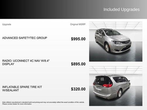 Billet Silver Metallic Clearcoat 2019 Chrysler Pacifica Touring L