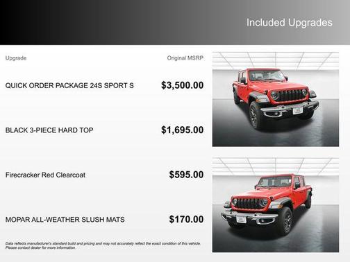 2025 Jeep Gladiator Sport S