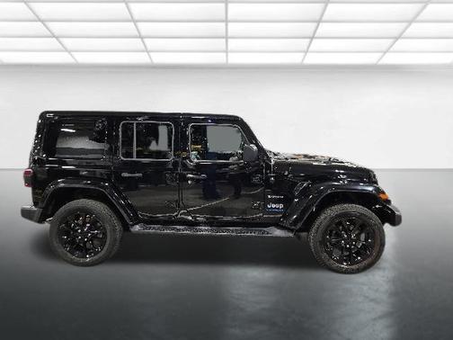 Black Clearcoat 2023 Jeep Wrangler 4xe Sahara