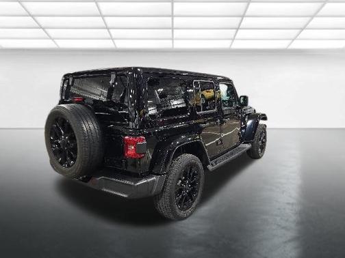 Black Clearcoat 2023 Jeep Wrangler 4xe Sahara