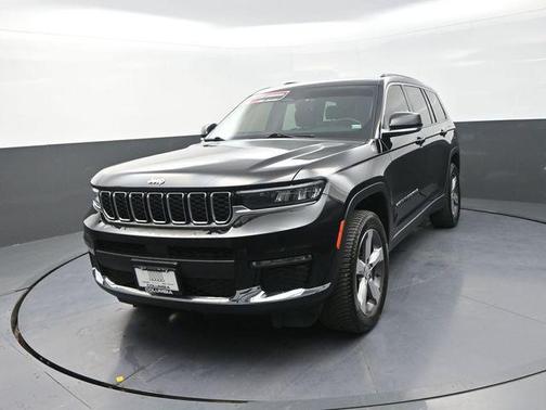 Diamond Black Crystal Pearlcoat 2022 Jeep Grand Cherokee L Limited