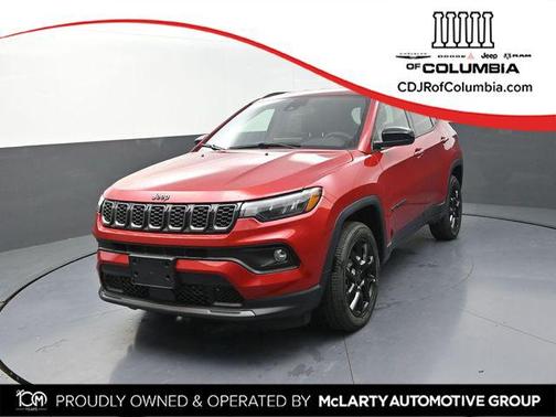 Red Hot Pearlcoat 2026 Jeep Compass Latitude