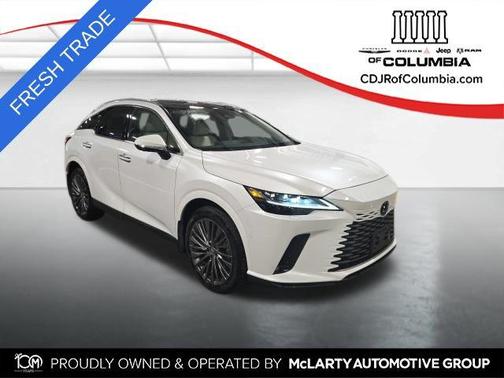 White Pearl 2024 Lexus RX 350h Luxury