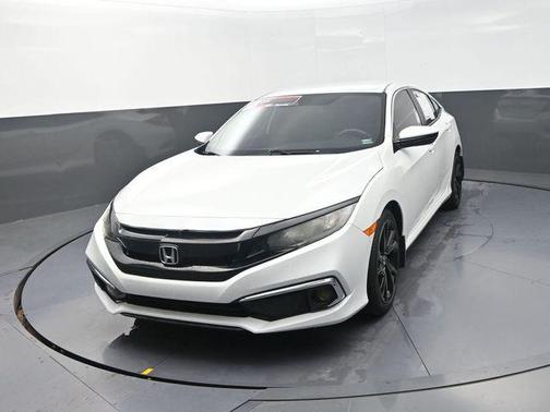 Platinum White Pearl 2020 Honda Civic Sport