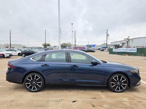 Canyon River Blue Metallic 2026 Honda Accord Hybrid Touring