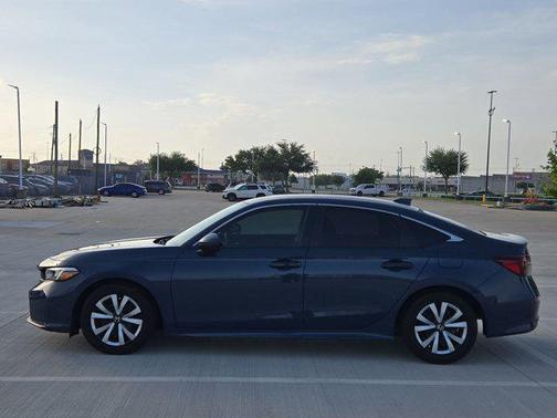 Blue Lagoon Pearl 2025 Honda Civic LX