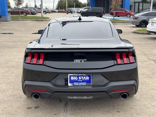 Shadow Black 2024 Ford Mustang GT Premium