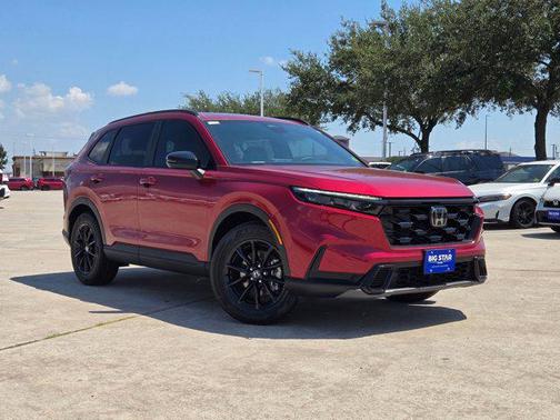 Radiant Red Metallic 2026 Honda CR-V Hybrid Sport FWD