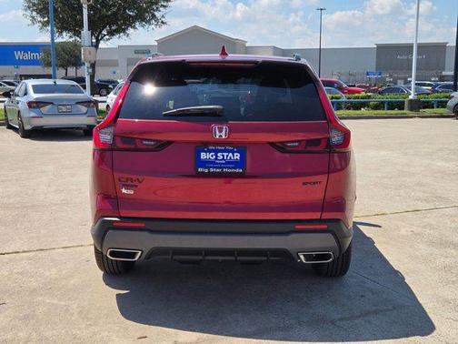 Radiant Red Metallic 2026 Honda CR-V Hybrid Sport FWD