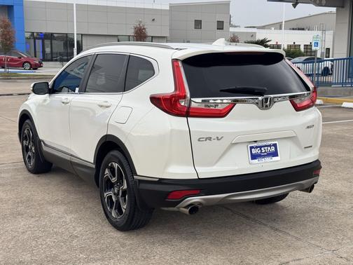 White Diamond Pearl 2018 Honda CR-V Touring