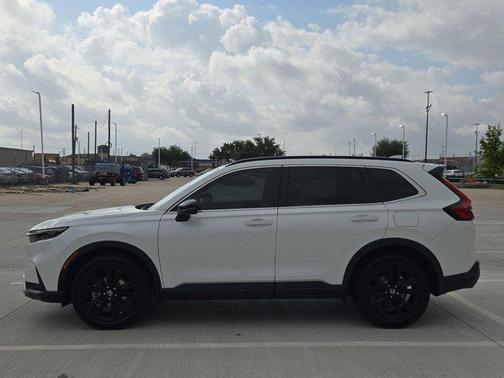 Platinum White Pearl 2024 Honda CR-V Hybrid Sport Touring AWD