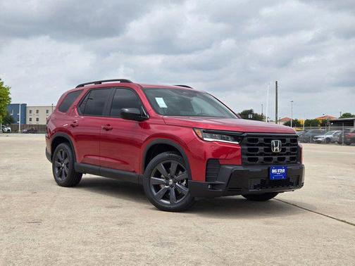 Radiant Red Metallic II 2026 Honda Pilot Sport