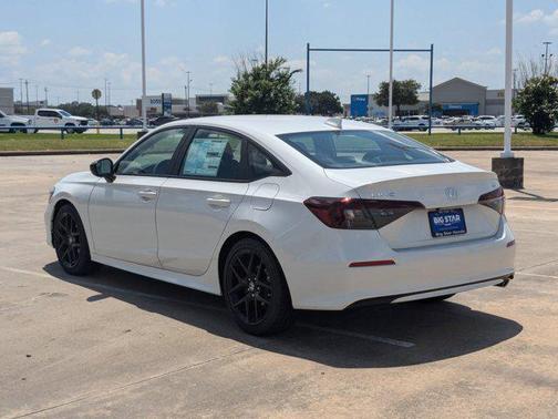 Platinum White Pearl 2026 Honda Civic Sport