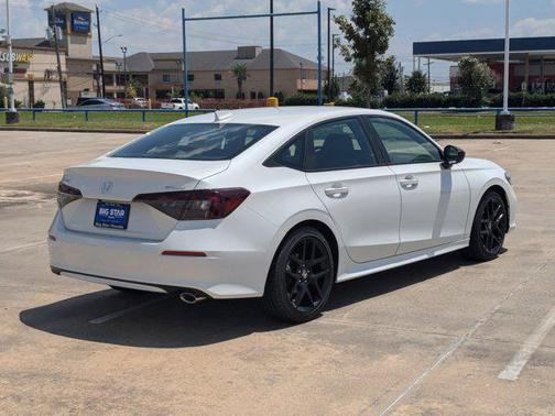 Platinum White Pearl 2026 Honda Civic Sport