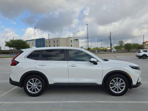 Platinum White Pearl 2025 Honda CR-V EX-L 2WD