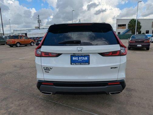 Platinum White Pearl 2026 Honda CR-V Hybrid Sport FWD