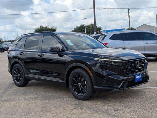 Crystal Black Pearl 2026 Honda CR-V Hybrid Sport-L FWD