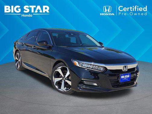 Crystal Black Pearl 2019 Honda Accord Touring 2.0T