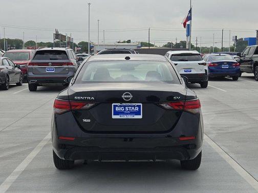 Super Black 2024 Nissan Sentra SV