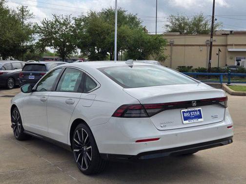 Platinum White Pearl 2026 Honda Accord Hybrid Touring