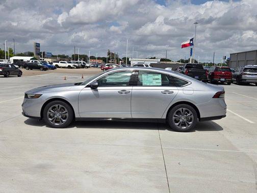 Solar Silver Metallic 2026 Honda Accord Hybrid EX-L