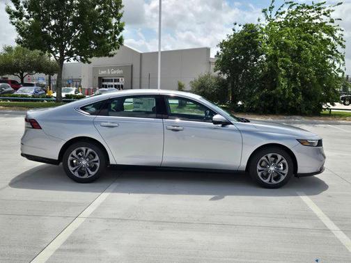 Solar Silver Metallic 2026 Honda Accord Hybrid EX-L
