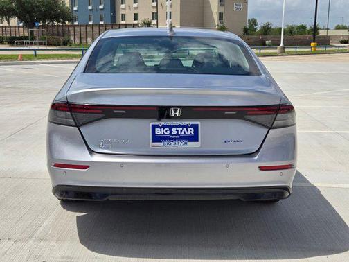 Solar Silver Metallic 2026 Honda Accord Hybrid EX-L