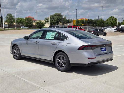 Solar Silver Metallic 2026 Honda Accord Hybrid EX-L