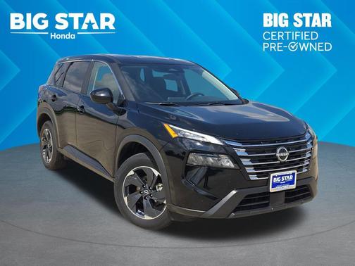 Super Black 2025 Nissan Rogue SV