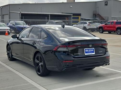 Crystal Black Pearl 2023 Honda Accord Hybrid Sport-L
