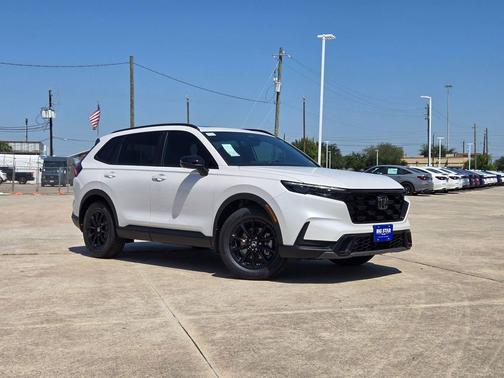 Platinum White Pearl 2026 Honda CR-V Hybrid Sport-L FWD
