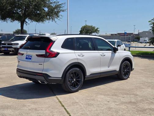 Platinum White Pearl 2026 Honda CR-V Hybrid Sport-L FWD
