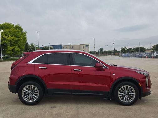 Radiant Red Tintcoat 2024 Cadillac XT4 Premium Luxury