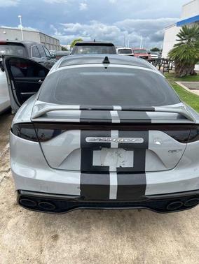 Ceramic Silver 2022 Kia Stinger GT2