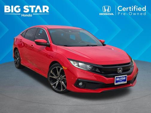 Crystal Black Pearl 2020 Honda Civic Sport