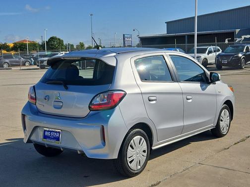 Starlight Silver Metallic 2024 Mitsubishi Mirage ES
