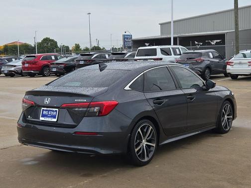 Gray 2024 Honda Civic Touring